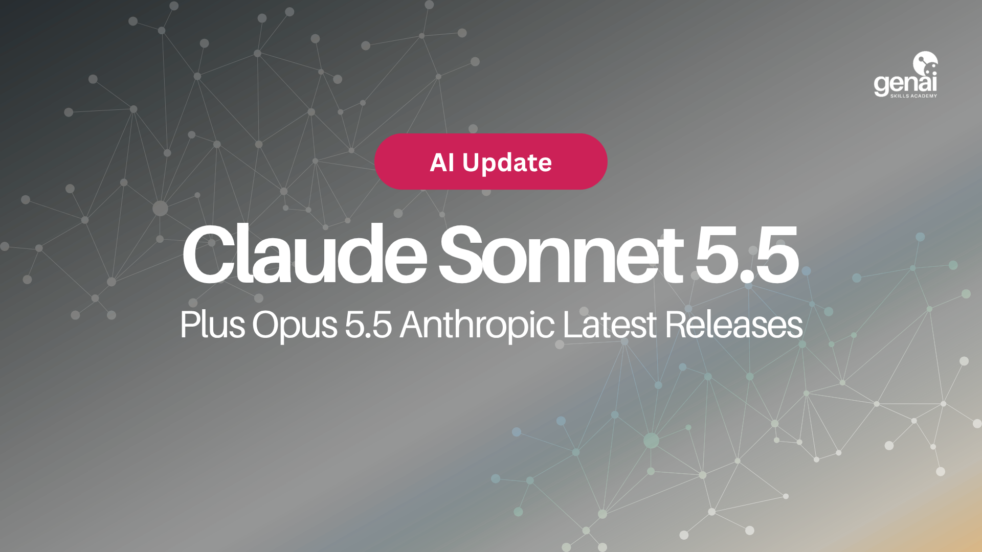 AI Update cover image reading Claude Sonnet 5.5, Plus Opus 5.5 Anthropic Latest Releases